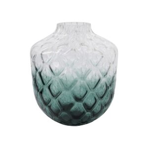 House Doctor - Mundpust glas vase grøn